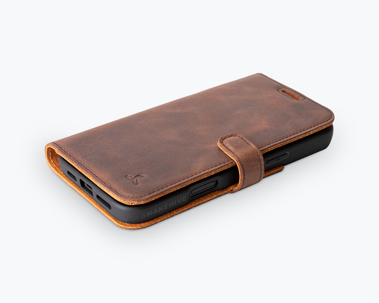 Apple iPhone 16 Pro Max - Vintage Leather Wallet