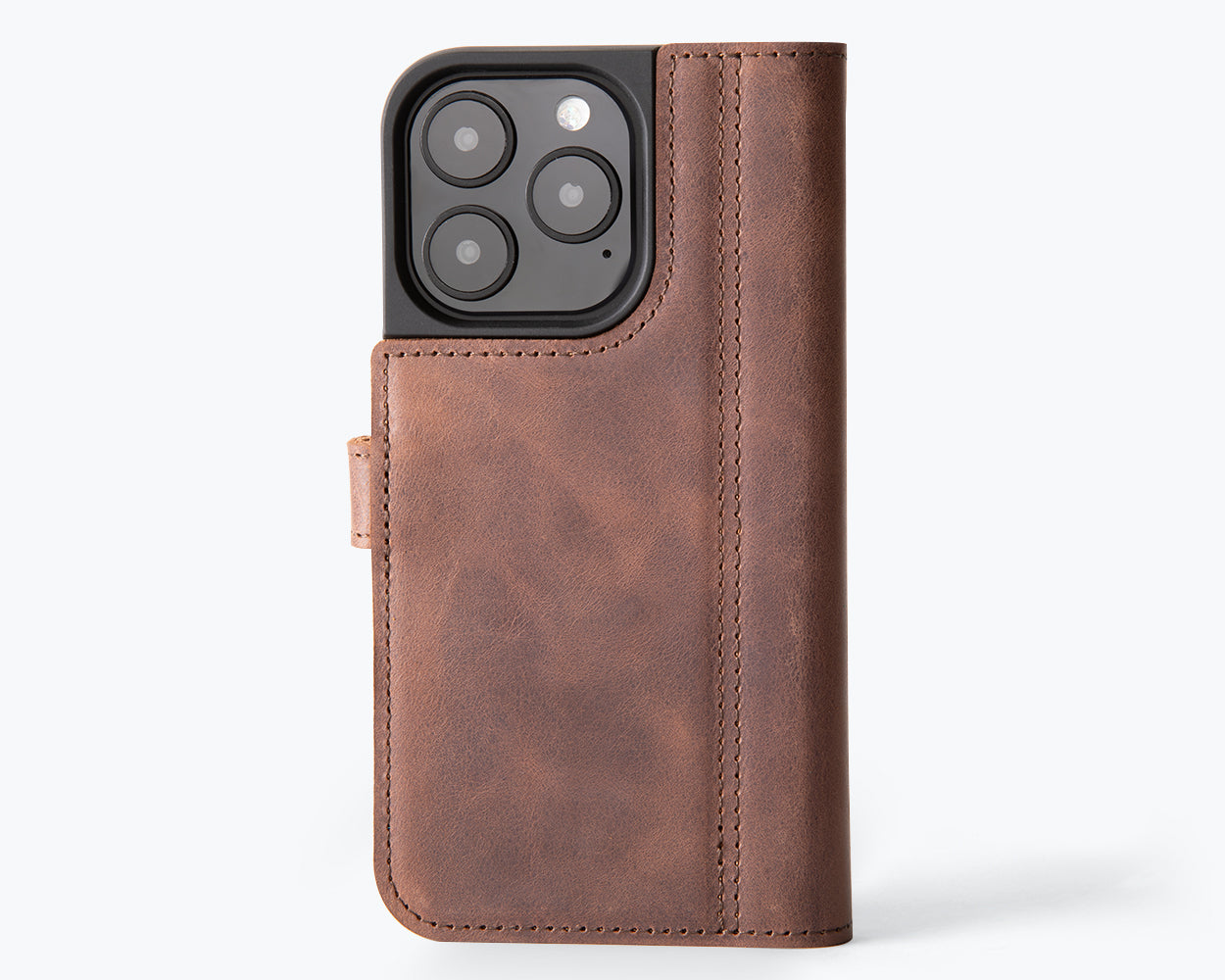 Apple iPhone 16 Pro - Vintage Leather Wallet