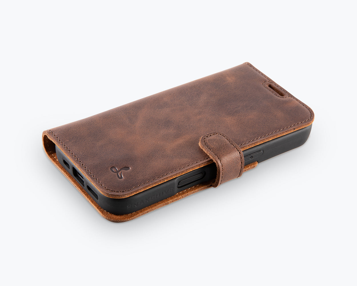 Apple iPhone 16 Pro - Vintage Leather Wallet