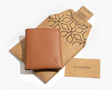 Bi-Fold Vachetta Leather Wallet